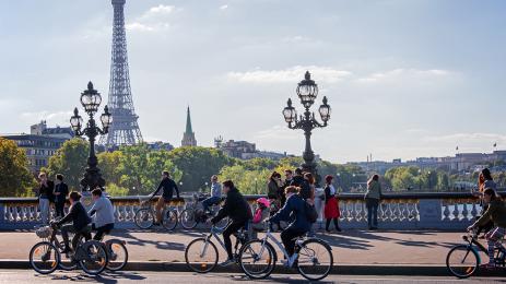 велосипеди Париж