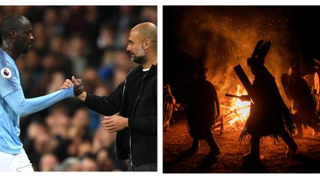 Яя Туре Хосеп Гуардиола шамани