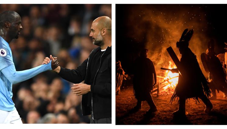 Яя Туре Хосеп Гуардиола шамани - Шаманите вдигнаха прокобата от Сити