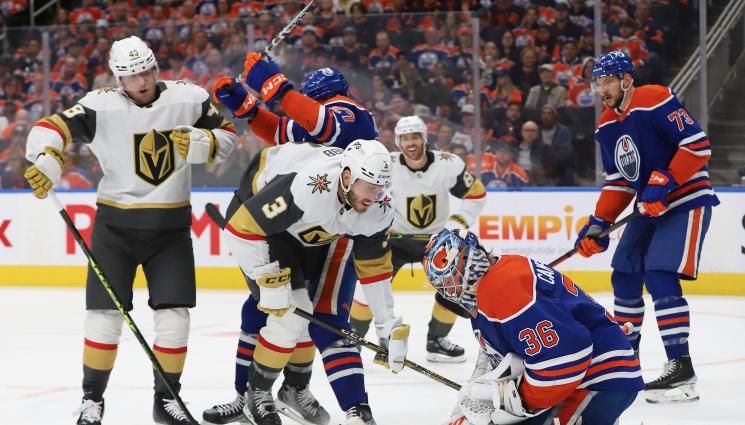 НХЛ - Лас Вегас поведе в серията с Едмънтън, но загуби титулярния си вратар