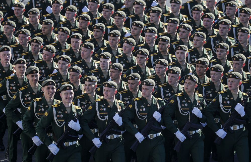 Парадът за 9 май в Русия