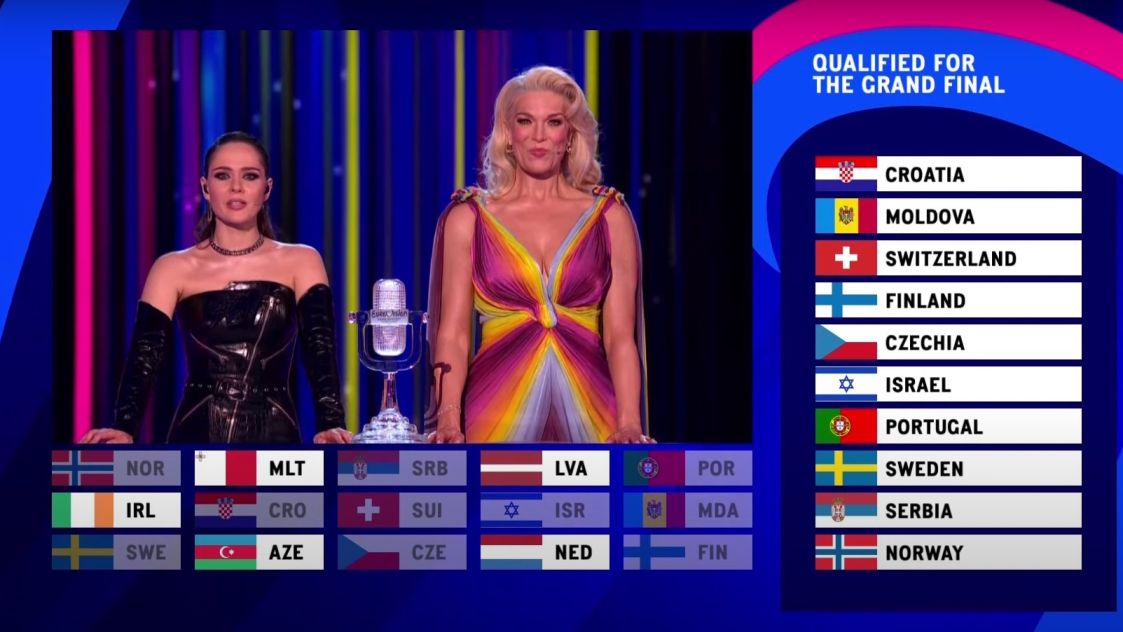 Ето кои държави продължават към финала на Евровизия 2023
