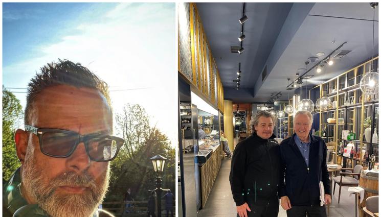 КАМЕН - В СТОЛИЧЕН ХОТЕЛ: Камен Донев спипа Джон Войт