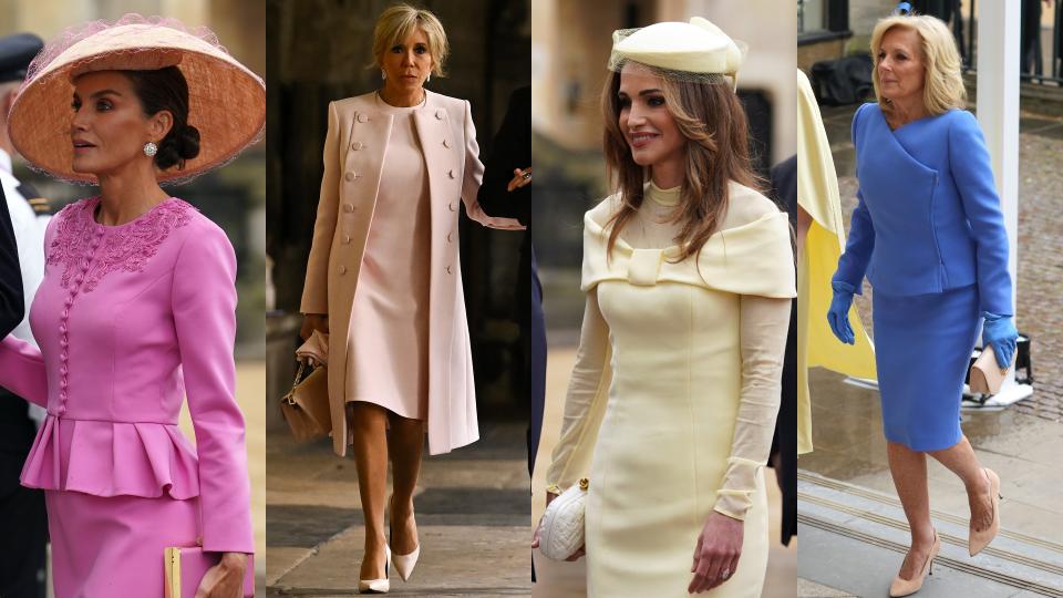 След като , които новият британски крал и кралица си