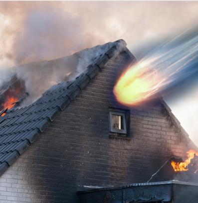 метеорит къща