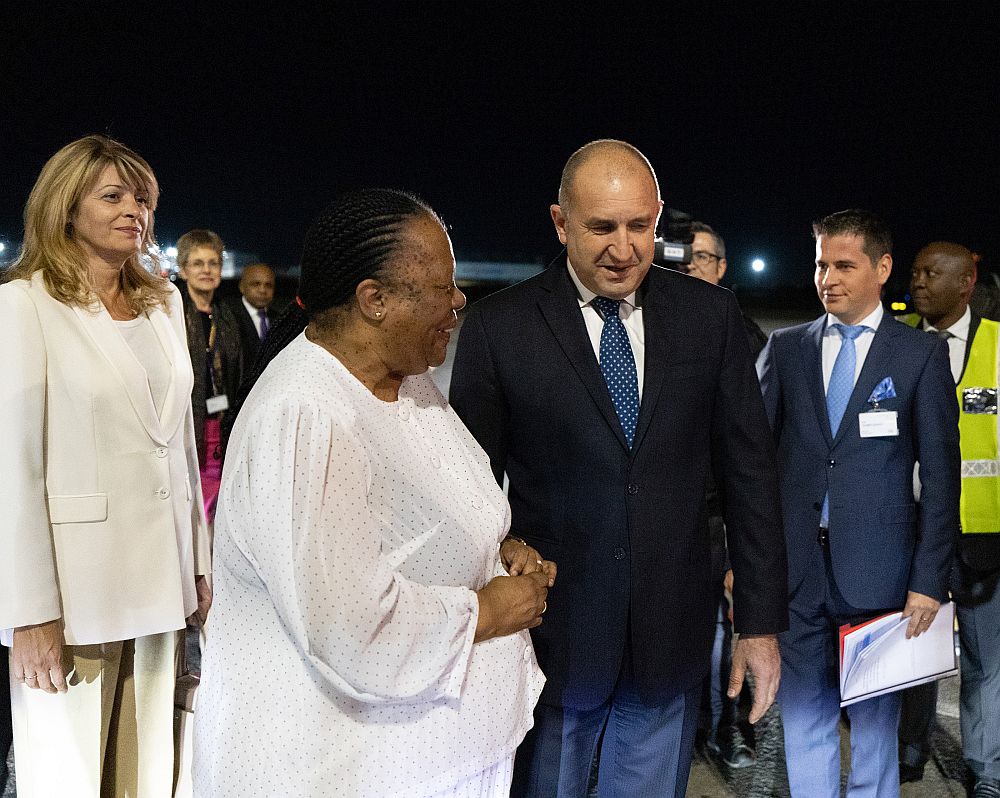 Румен Радев в РЮА