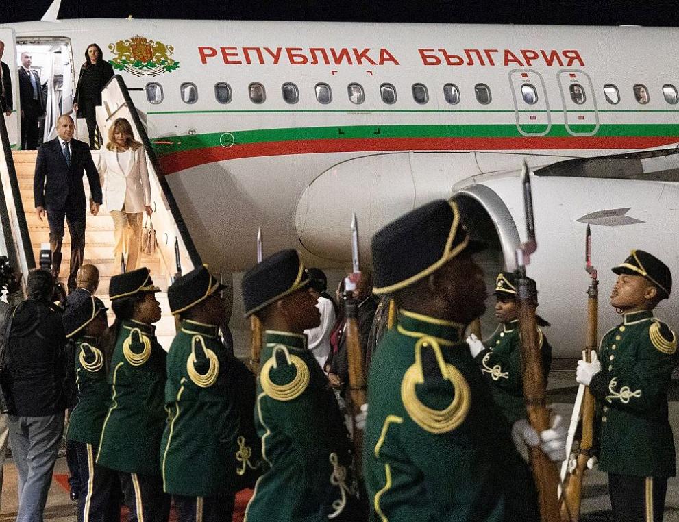 Президентът Румен Радев е на посещение в Република Южна Африка.