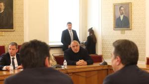 Бойко Борисов среща Мария Габриел ПП ДБ