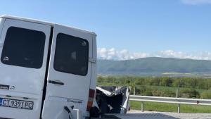 Катастрофа е станала на АМ Тракия в посока Пловдив Движението