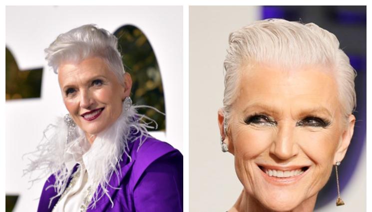 майка Мъск - Майката на Мъск се фука с БГ рокля (СНИМКА)