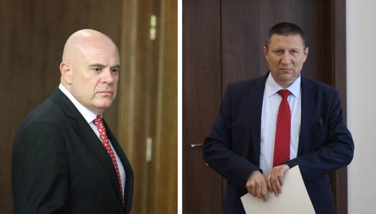 Иван Гешев Борислав Сарафов - ВОЙНАТА В ПРОКУРАТУРАТА: Слагат охрана на Сарафов