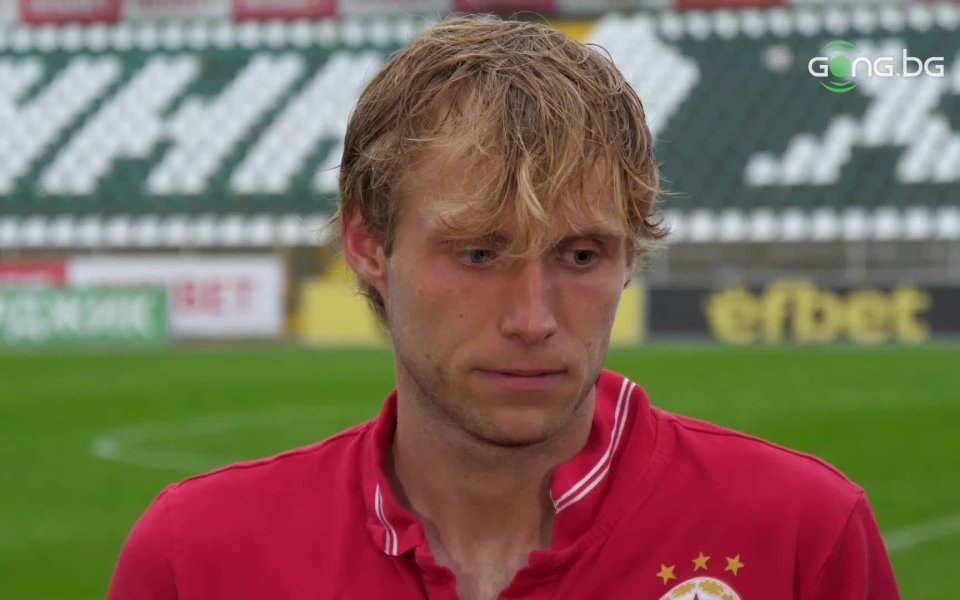 Халфът на ЦСКА - Джонатан Линдсет, говори след победата с