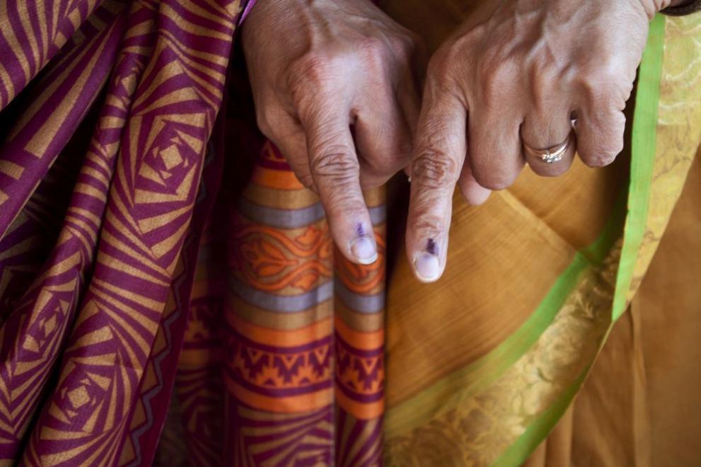 Жена спечели местните избори в Индия почти две седмици след