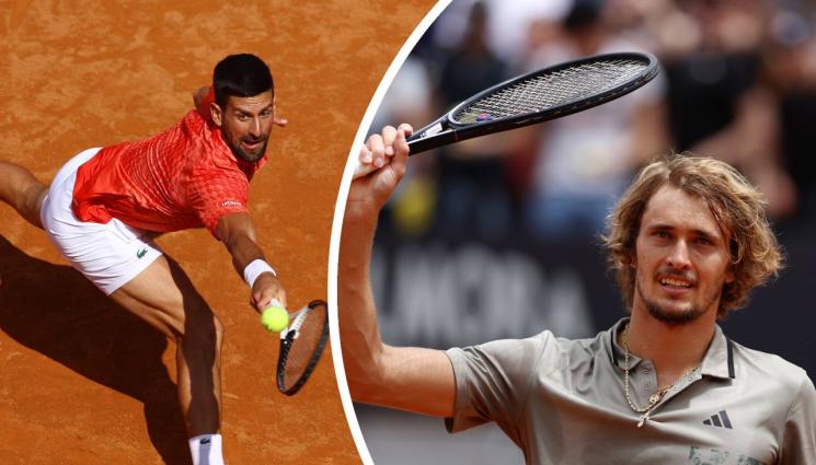 тенис - Зверев продължава в Рим след победа над италианец