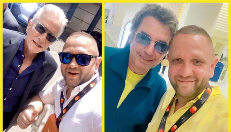 a - НА ЧЕРВЕНИЯ КИЛИМ В КАН: Оператор на Нова се щракна с Майкъл Дъглас