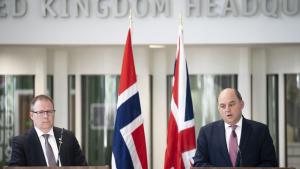 Министрите на отбраната на Великобритания и Норвегия подписаха днес стратегическо