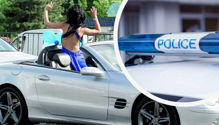 абитуриенти - БЪЛХА ГИ УХАПАЛА: С колко ще щавят тази година абитуриент, показал се през прозореца на кола в движение?