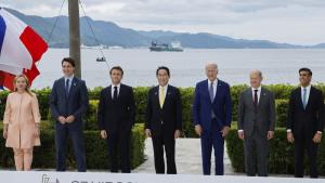 Лидерите на страните от Г 7 призоваха днес Китай да