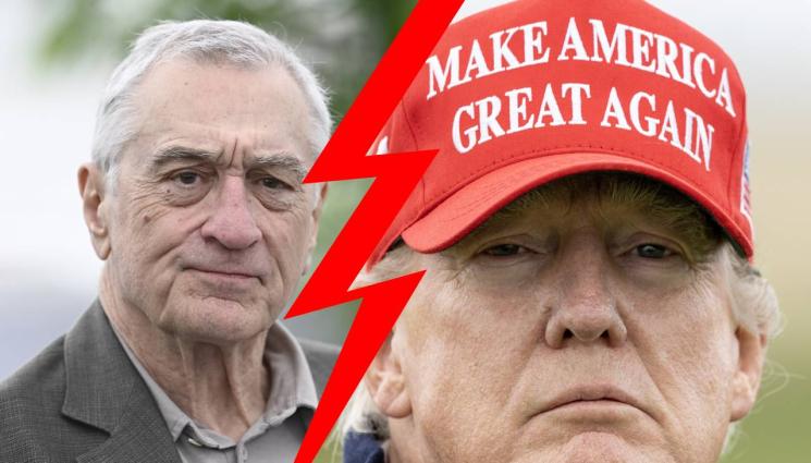 Доналд Тръмп Робърт де Ниро - СТАРА ВРАЖДА: Робърт де Ниро захапа Доналд Тръмп в Кан