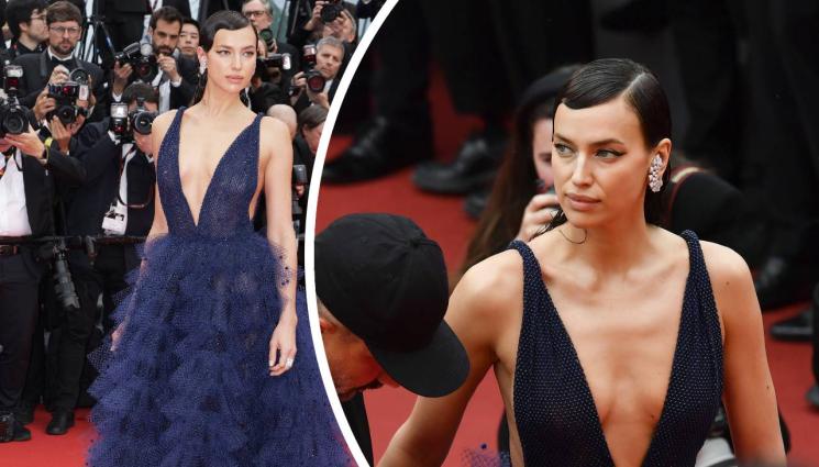 Ирина Шейк - ГОРЕЩО: Топмоделът Ирина Шейк лъсна полугола в Кан (ГАЛЕРИЯ+ВИДЕО)