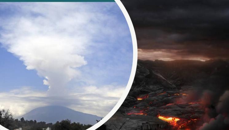 вулкан - Вулканът Попокатепетъл започна да изригва (СНИМКИ+ВИДЕО)