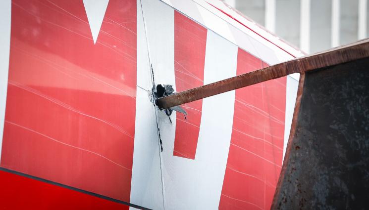 ЦСКА 1948 автобус - Лоша или добра поличба? ЦСКА 1948 си счупи рейса преди финала за Купата на България (ГАЛЕРИЯ)