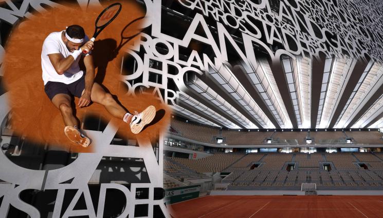 Григор Димитров Ролан Гарос - Наместиха го: На Ролан Гарос Гришо е в потока на Медведев, в първия кръг чака квалификант