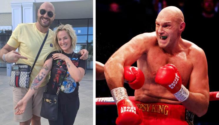 Тайсън Фюри Анна Синклер - Фенка смени Фюри с череп