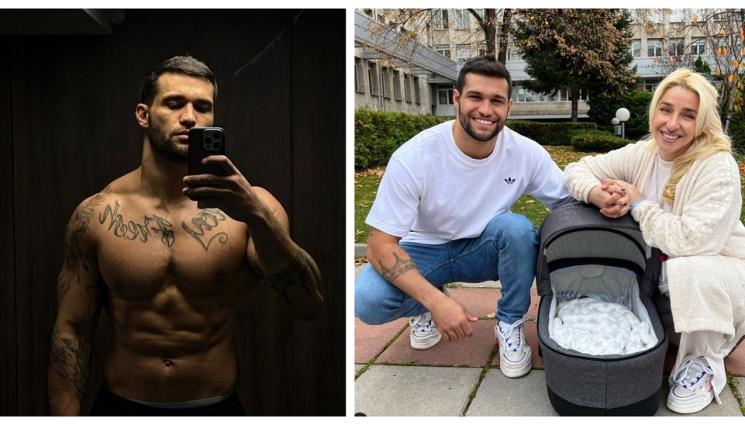 Сами Хосни - Сами Хосни учи сина си на плуване (СНИМКА)