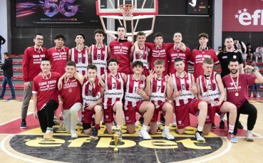 Отборът на ЦСКА завоюва титлата в държавното първенство на България