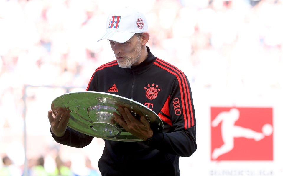 Томас Тухел ще остане треньор на Байерн Мюнхен, сигурен е