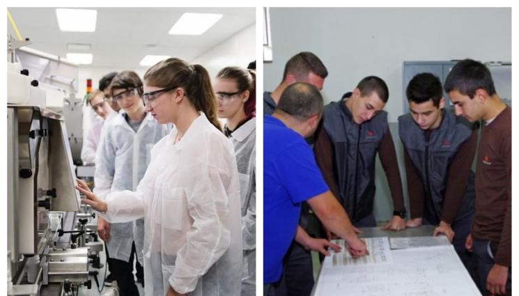 ученици - Ученици на пробен стаж във фирми