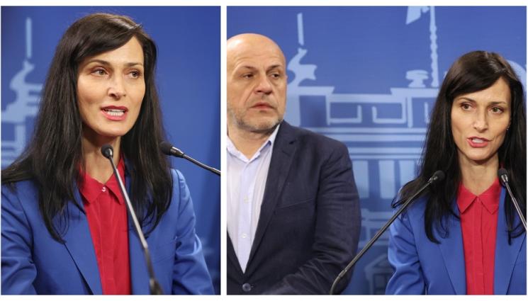 s - НОВИ УСЛОВИЯ? Мария Габриел каза право куме в очи дали преговорите за правителство с ПП-ДБ са замразени (ВИДЕО)