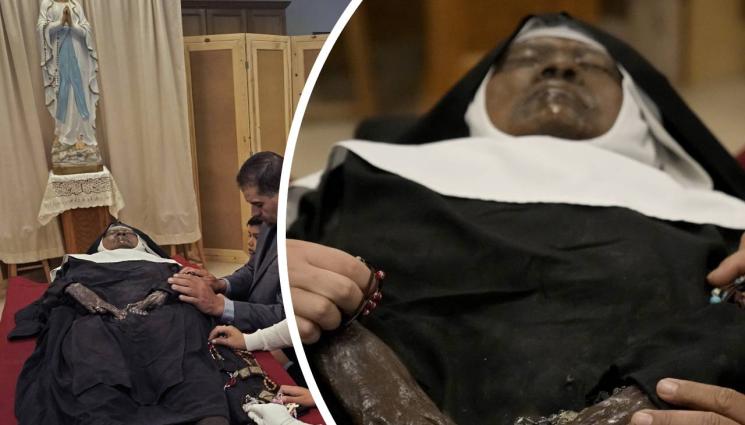 монахиня - СЛУЧИ СЕ ЧУДО: Тялото на монахиня непокътнато години след смъртта й (ГАЛЕРИЯ)