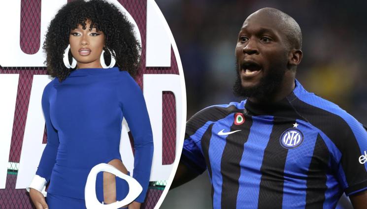 Ромелу Лукаку Меган Дъ Стелиън - Лукаку се хвана с рапърка