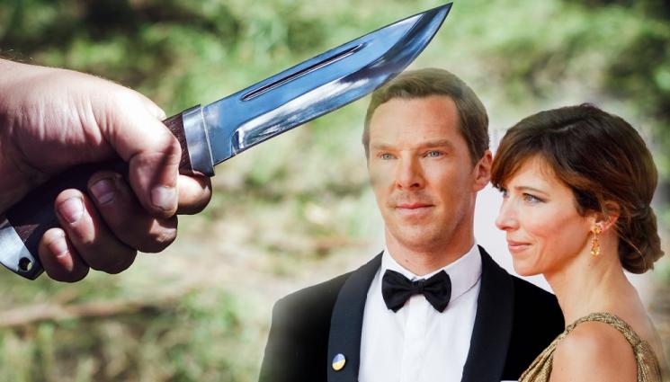 s - КАТО ФИЛМ НА УЖАСИТЕ: Бенедикт Къмбърбач нападнат от готвач с нож