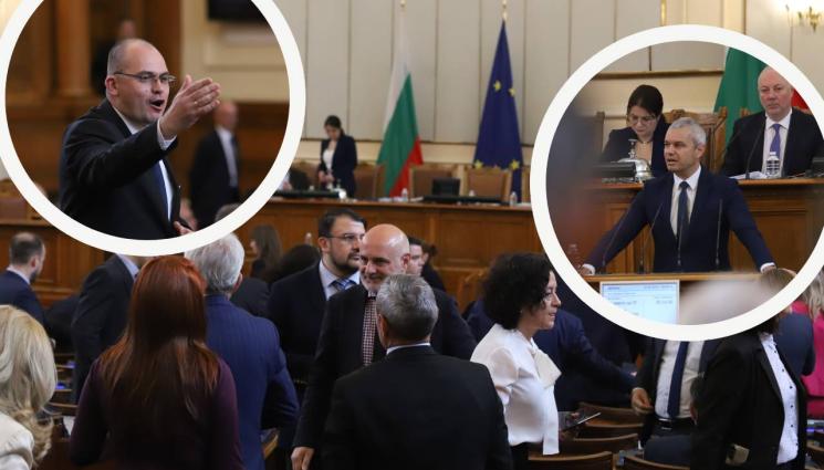 Народно събрание - ПОРЕДНА ПОЛИТИЧЕСКА ДРАМА: В Народното събрание се ще се избият, обиждат се на ОПГ и фашисти