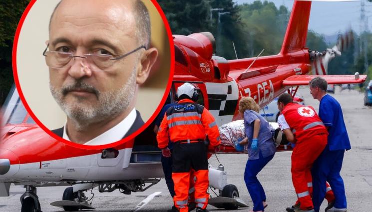 хеликоптер - Здравният министър пред „Телеграф“: Хеликоптерите за спешна помощ във въздуха на петата минута