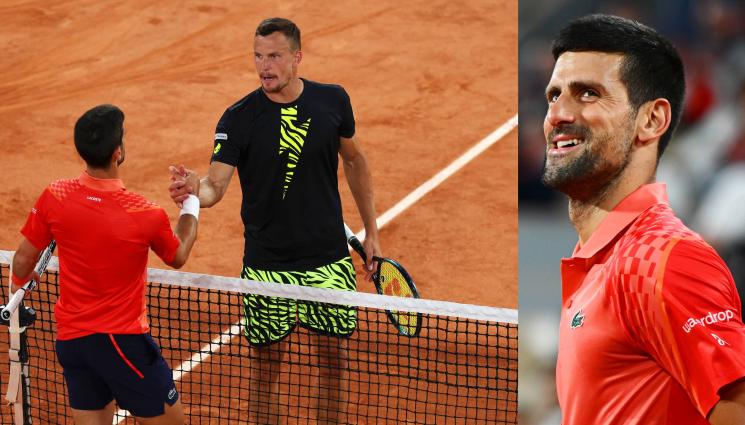 Джокович - Отпусна се: Джокович остави унгарец да го притисне до тайбрек от 5:2, но после се събуди