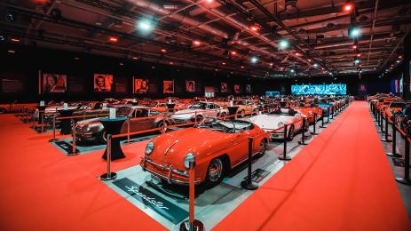 Колосална експозиция на Porsche по повод 75-годишнината