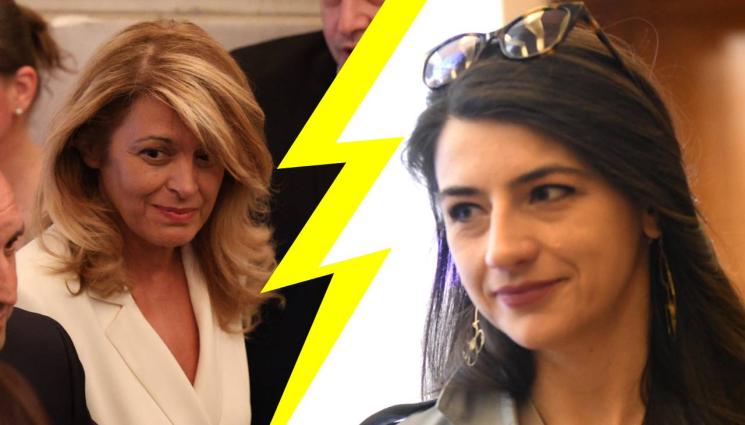 Десислава Радева Лена Бориславова - ЖЕНСКИ РАЗНОБОЙ: Лена Бориславова захапа Десислава Радевa (СНИМКА)