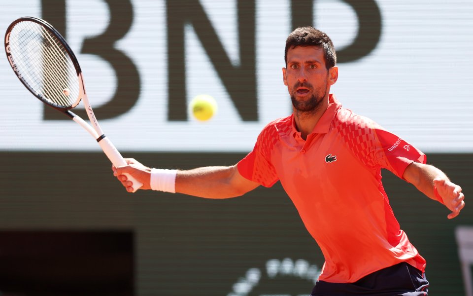 Сръбският тенисист Новак Джокович призна, че се справя с редица