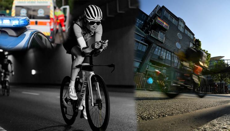 триатлон Хамбург европейско - Смърт на триатлон: Моторист загина, европейското в Хамбург си продължи