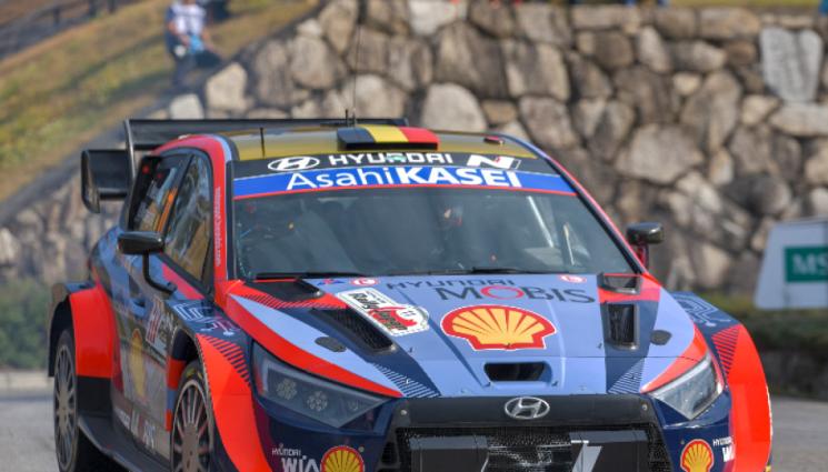 Тиери Нювил - Пилотите на Хюндай окупираха първите 2 позиции в рали