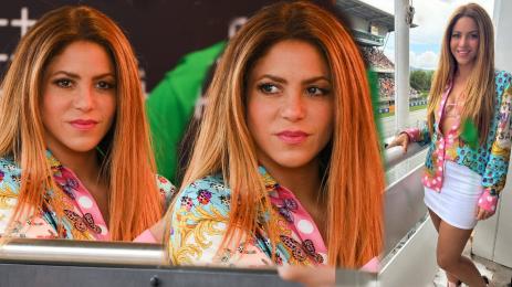 Шакира Гран при Барселона Испания