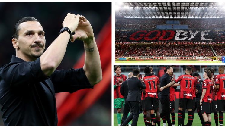 Златан Ибрахимович - Златан Ибрахимович окача бутонките на пирона, хиляди го аплодираха на