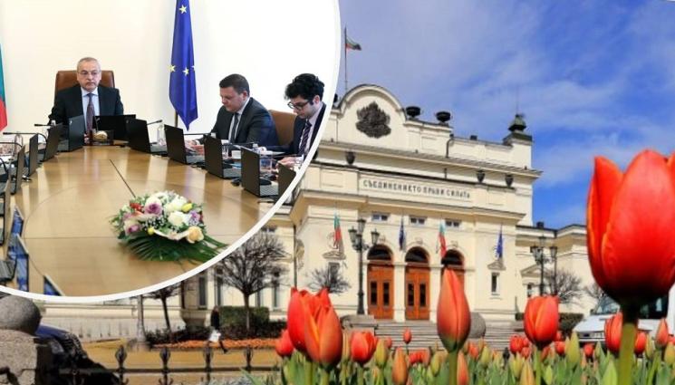 а - Свежи цветя при премиер и шеф на НС – всеки понеделник