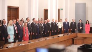 Новините министри от кабинета Денков Габриел встъпват в длъжност  