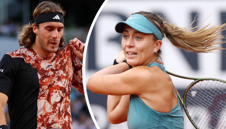 Циципас Бадоса - Пръкна се Цицидоса в тениса (СНИМКИ+ВИДЕО)