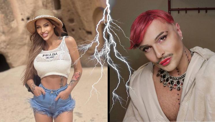 Джулиана Гани Иво Димчев - МЕЖДУЗВЕЗДНИ ВОЙНИ: Иво Димчев и Джулиана Гани се хванаха за гушите! (СНИМКИ)